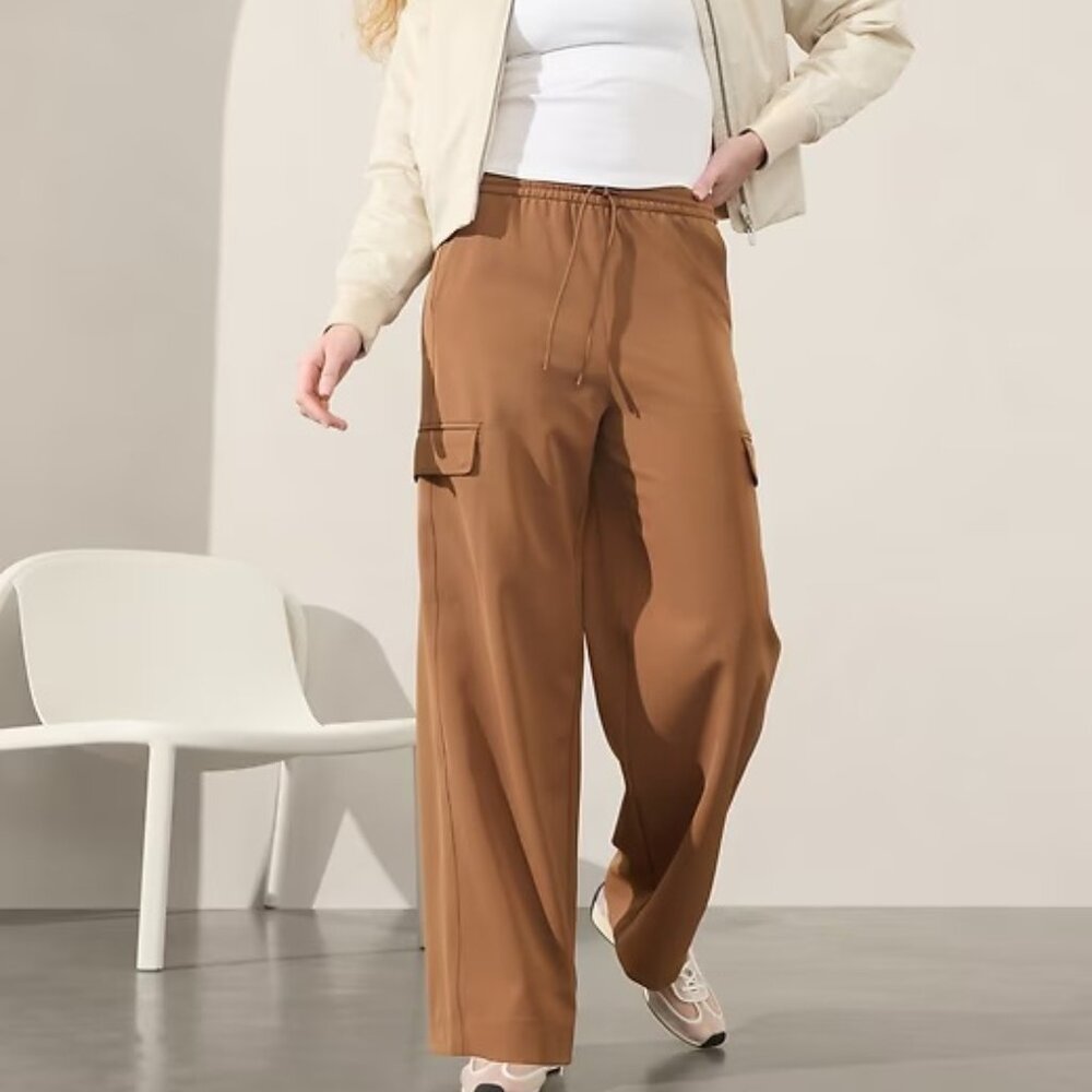 Athleta Promenade High Rise Cargo Pant